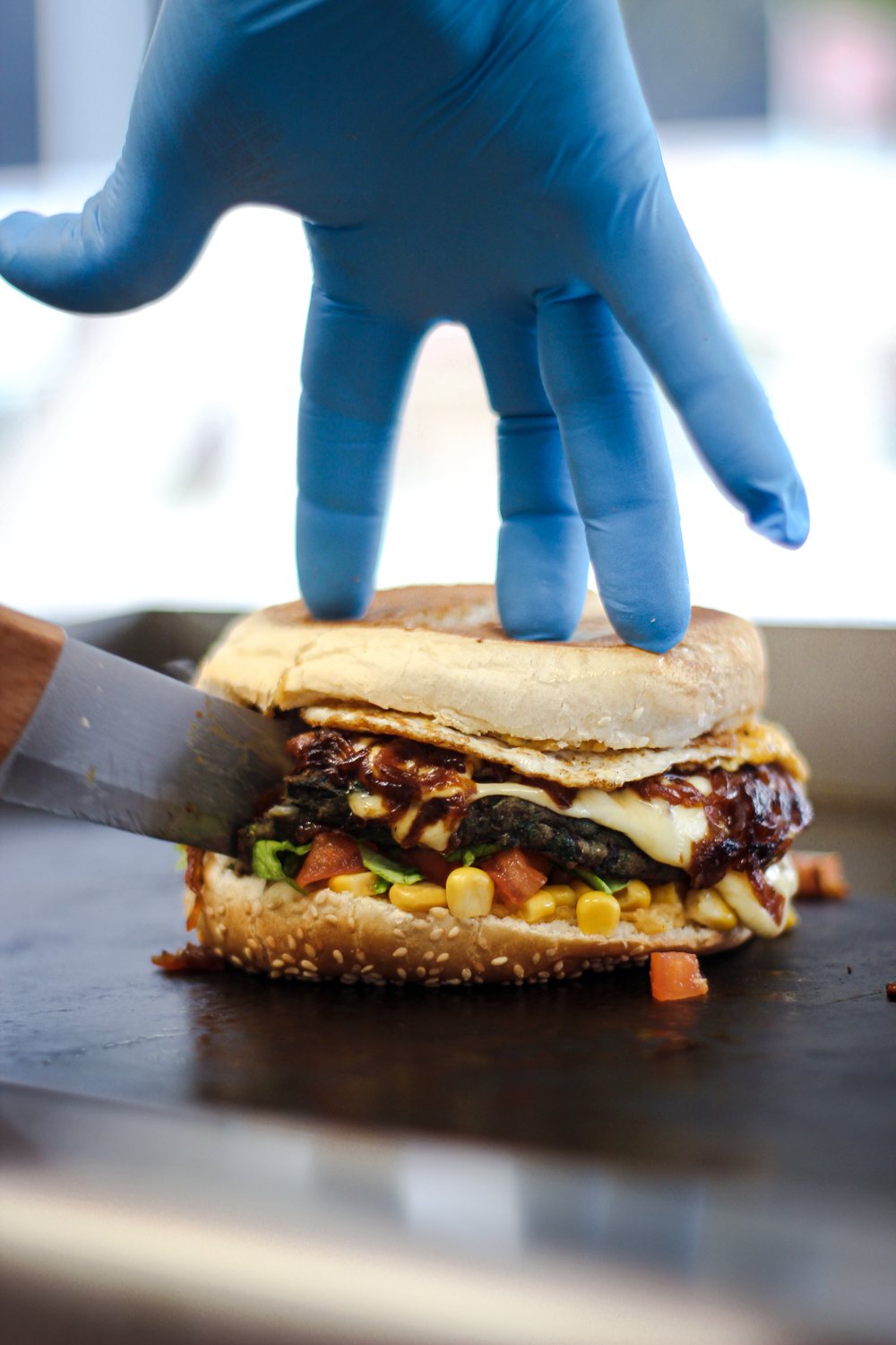 Hambúrguer da Casinha Love Burguer