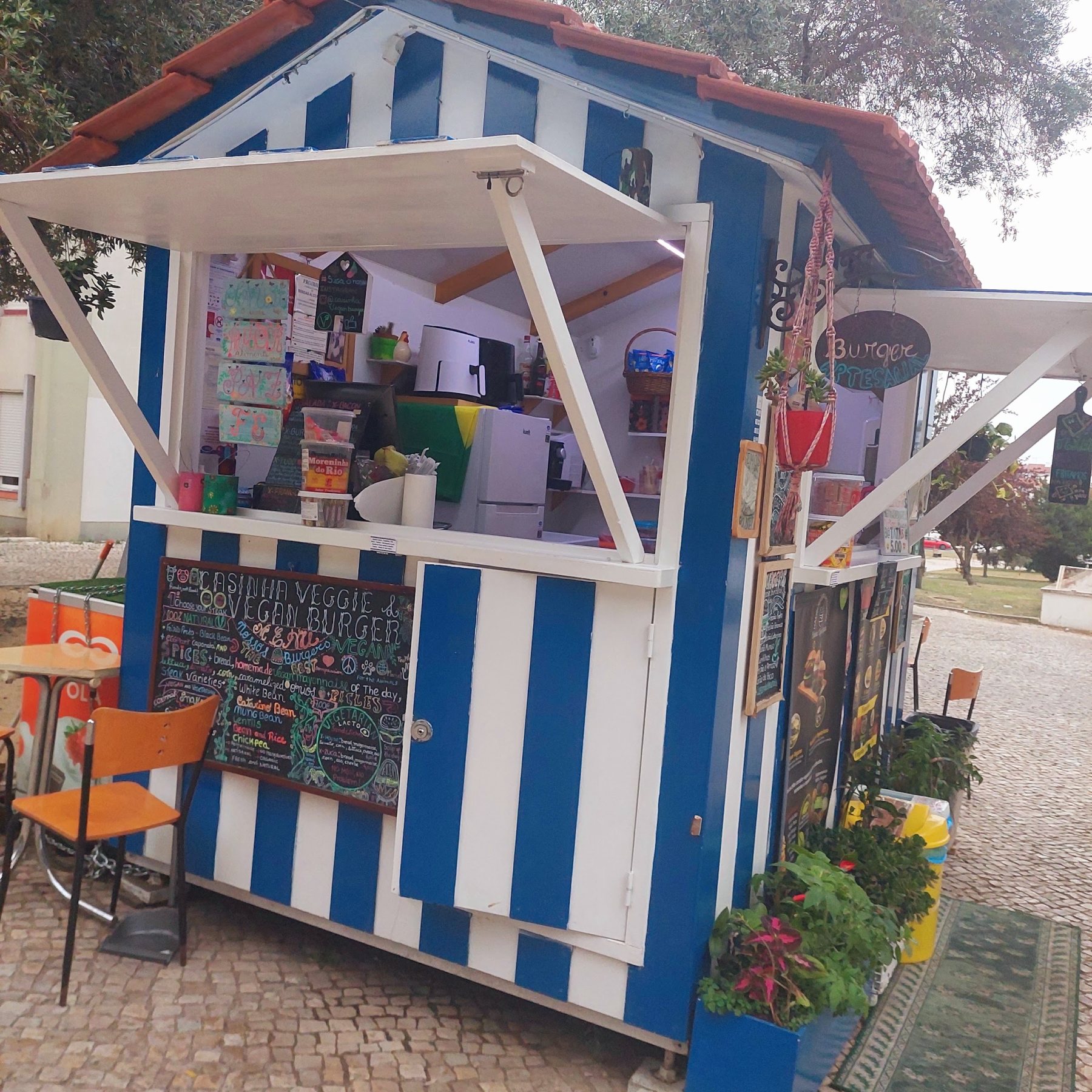 O quiosque Casinha Love Burguer